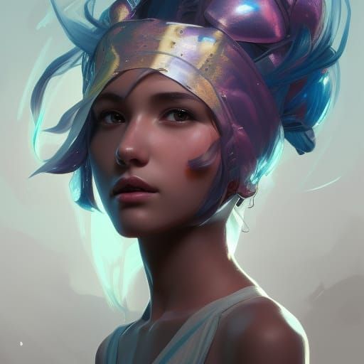 Detailed Portrait of Yuffie in 8k Resolution