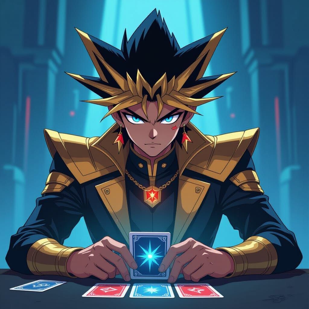 Yugi Muto's Alter Ego Plays Duel Monsters