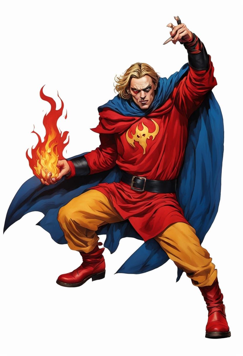 Etrigan the Demon: Ultrarealistic Full-Body Portrait