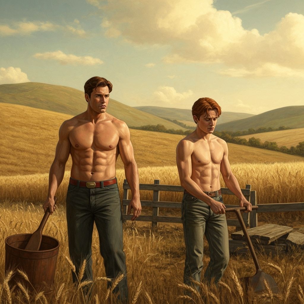 Farmhands: An Americana Scene in Earthy Tones