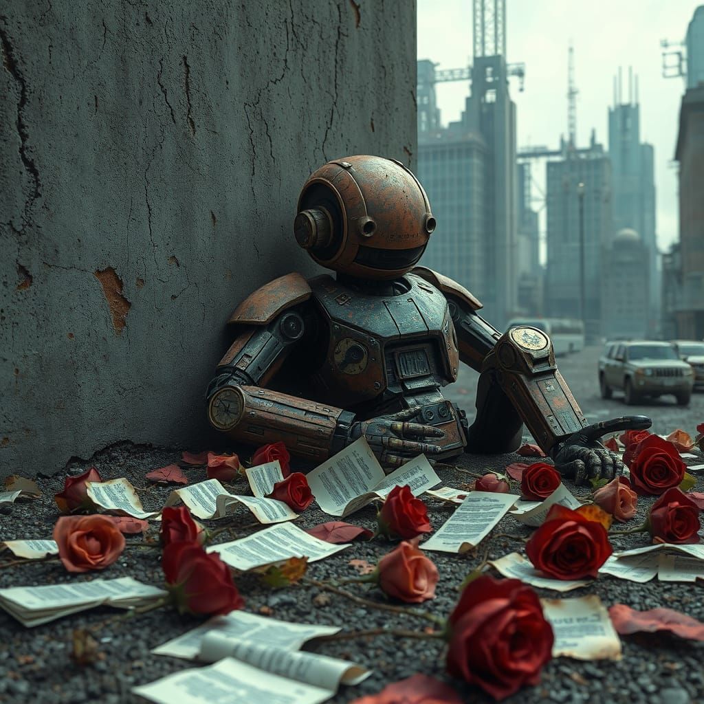 Forgotten Love in a Futuristic Wasteland