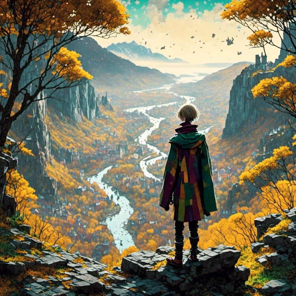 King's Guard in Anime Manga Style