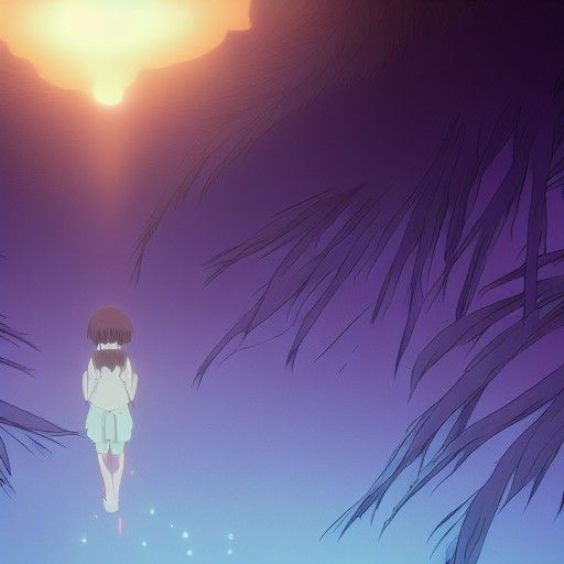 Anime Eyes Inspired by Studio Ghibli in 8k