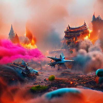 World War 3: Detailed Matte Painting