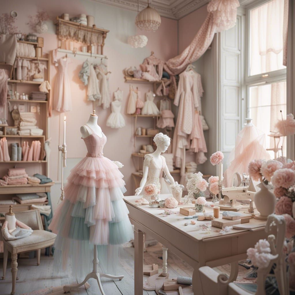 Sewing room