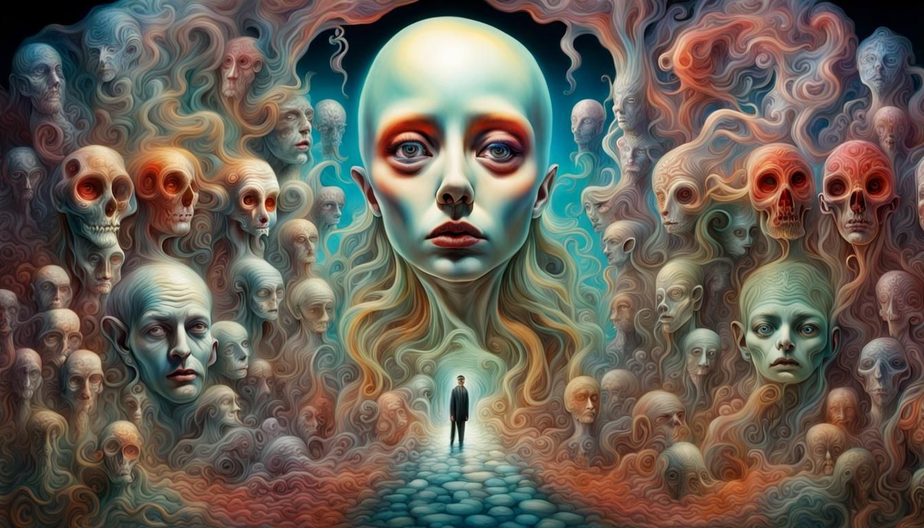 Gestalt Of Ghosts: A Surreal Masterpiece