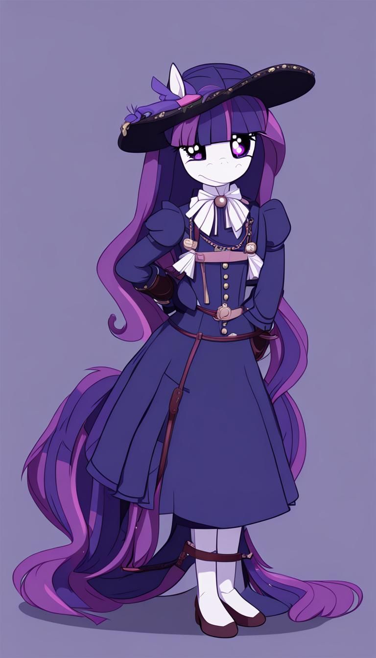 Edwardian Lady Twilight Sparkle: Bound