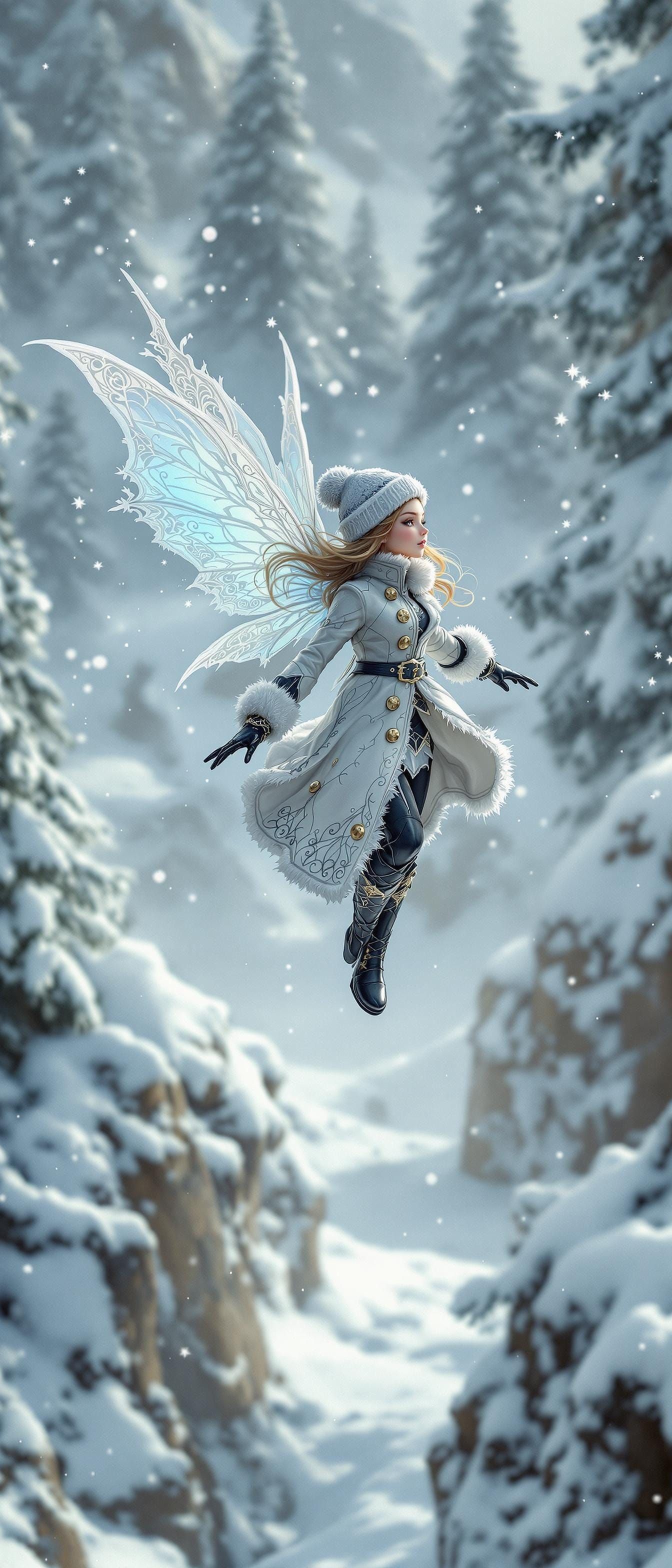 Tiny fairy winter ready