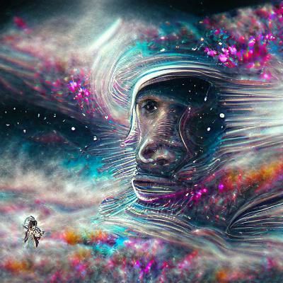 Holographic Cosmic Astral Dreamscape by Amaringo
