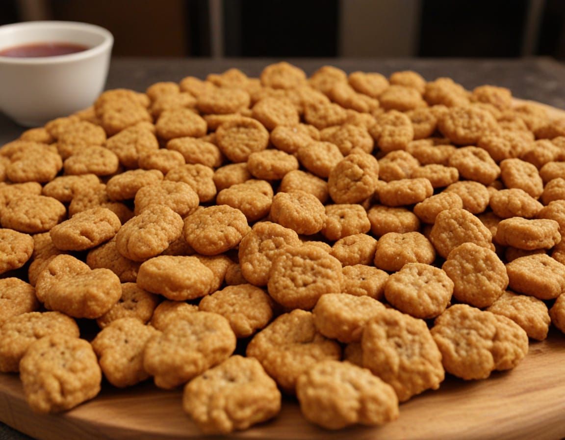 AI Generated Image: Nugget Heaven