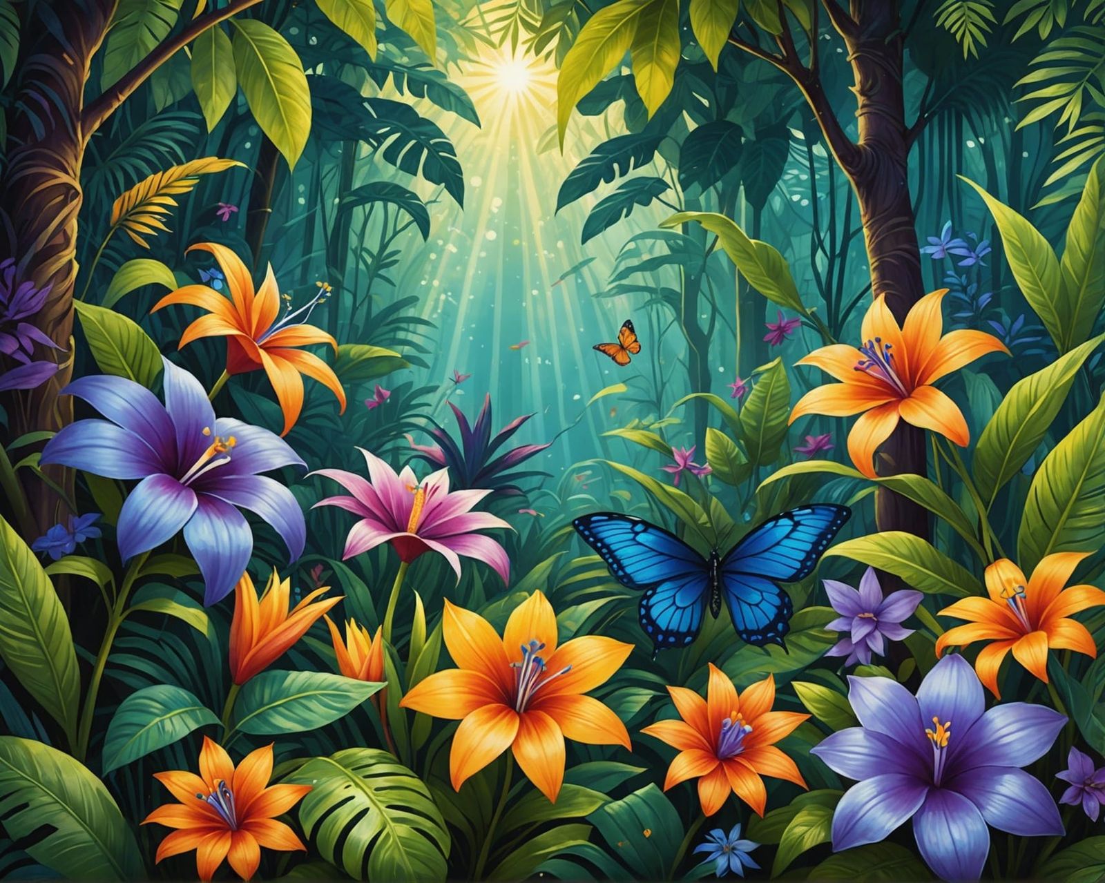 Flowers in Bloom