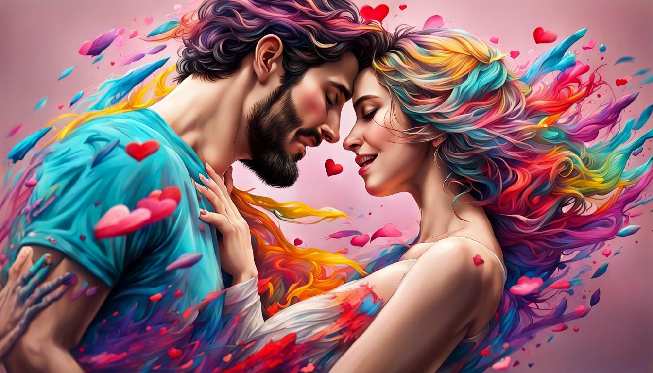 When love feels, falling happens