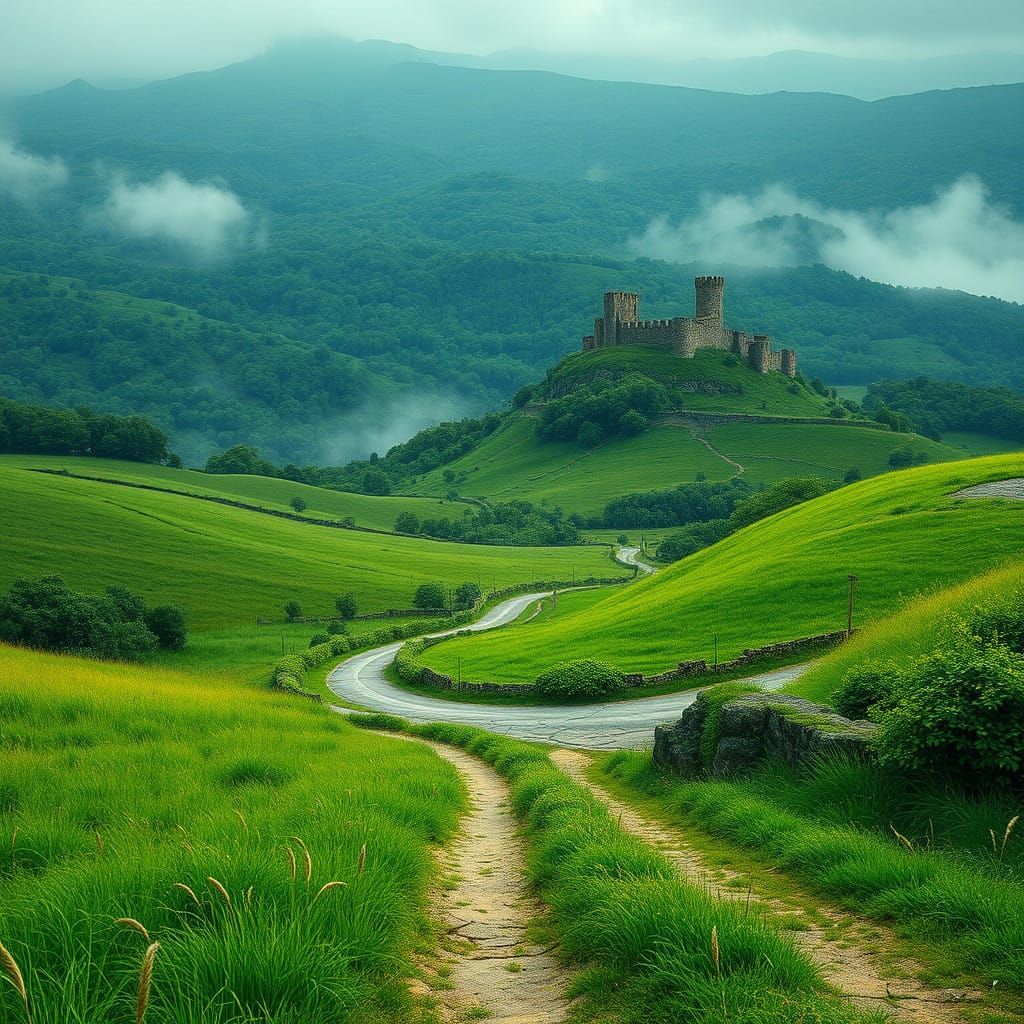 Ethereal Fantasy Landscape in 8k Resolution