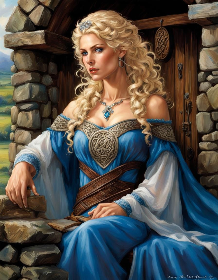 Ancient Celtic Princess Gina