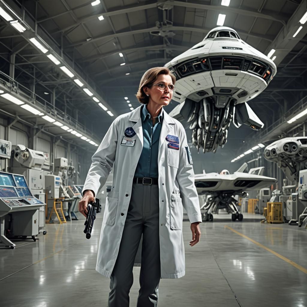 Area 51: Bob Lazar and Alien Tech in Hyperrealism