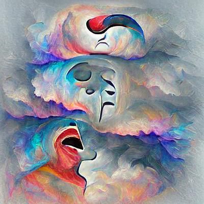 AI Generated Image from a Blank Prompt