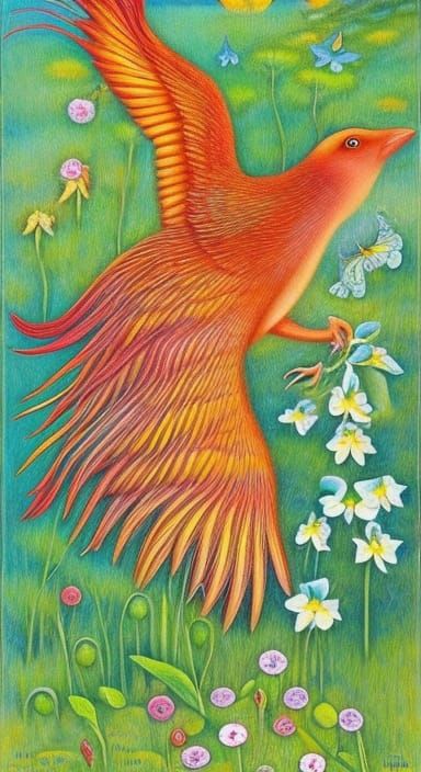 Fairytale Horse Drinks: Richly Colored Octane Render