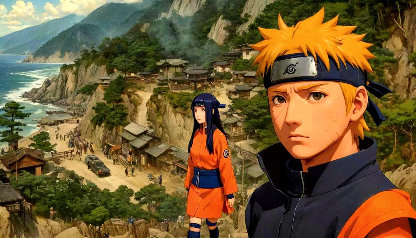Uzumaki Naruto and Hyuga Hinata