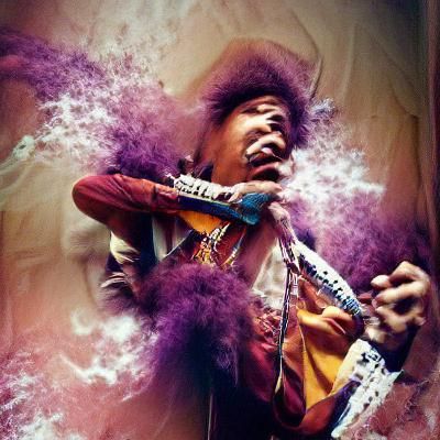 AI Image of Jimi Hendrix