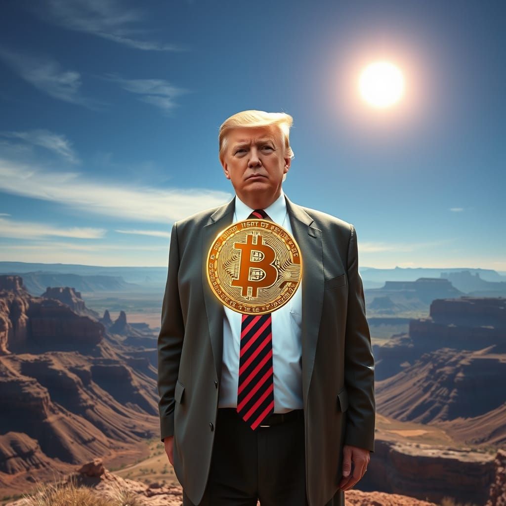 Donald Trump Dominates Utah Landscape with Bitcoin's Digital...