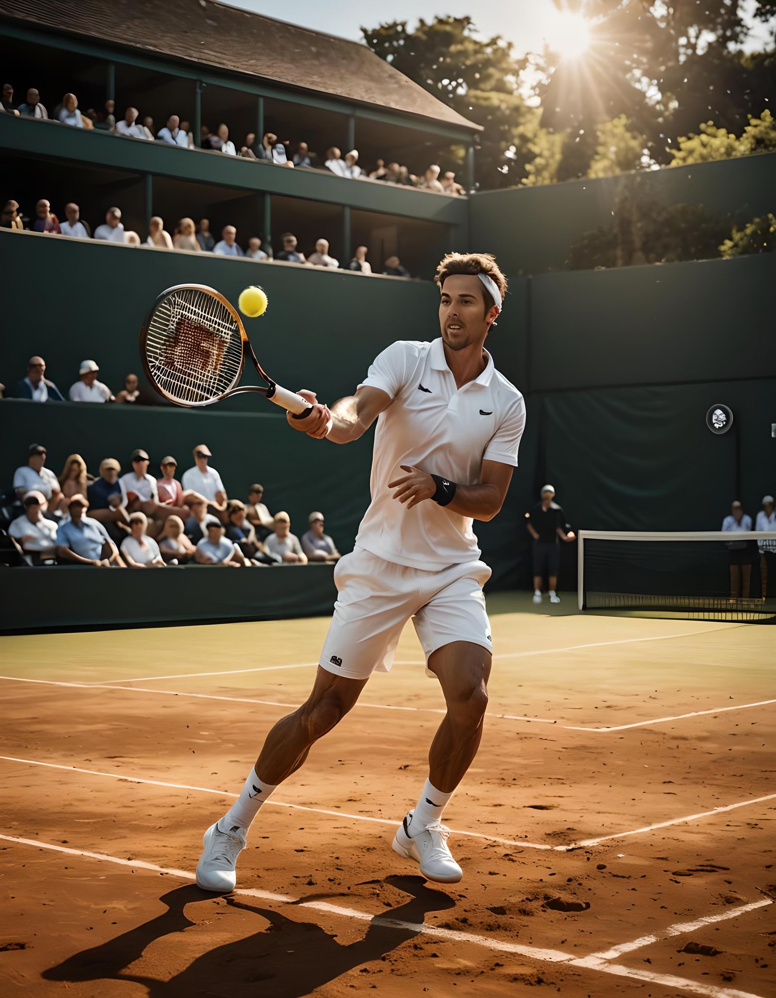 Tennis Player in Action: Award-Winning Sports Photography