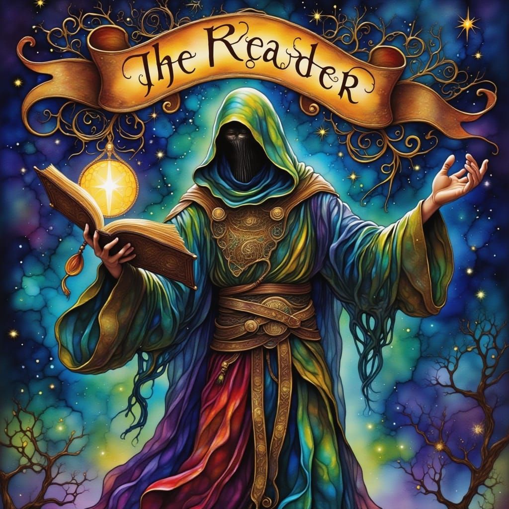 The Reader in Celestial Splendor