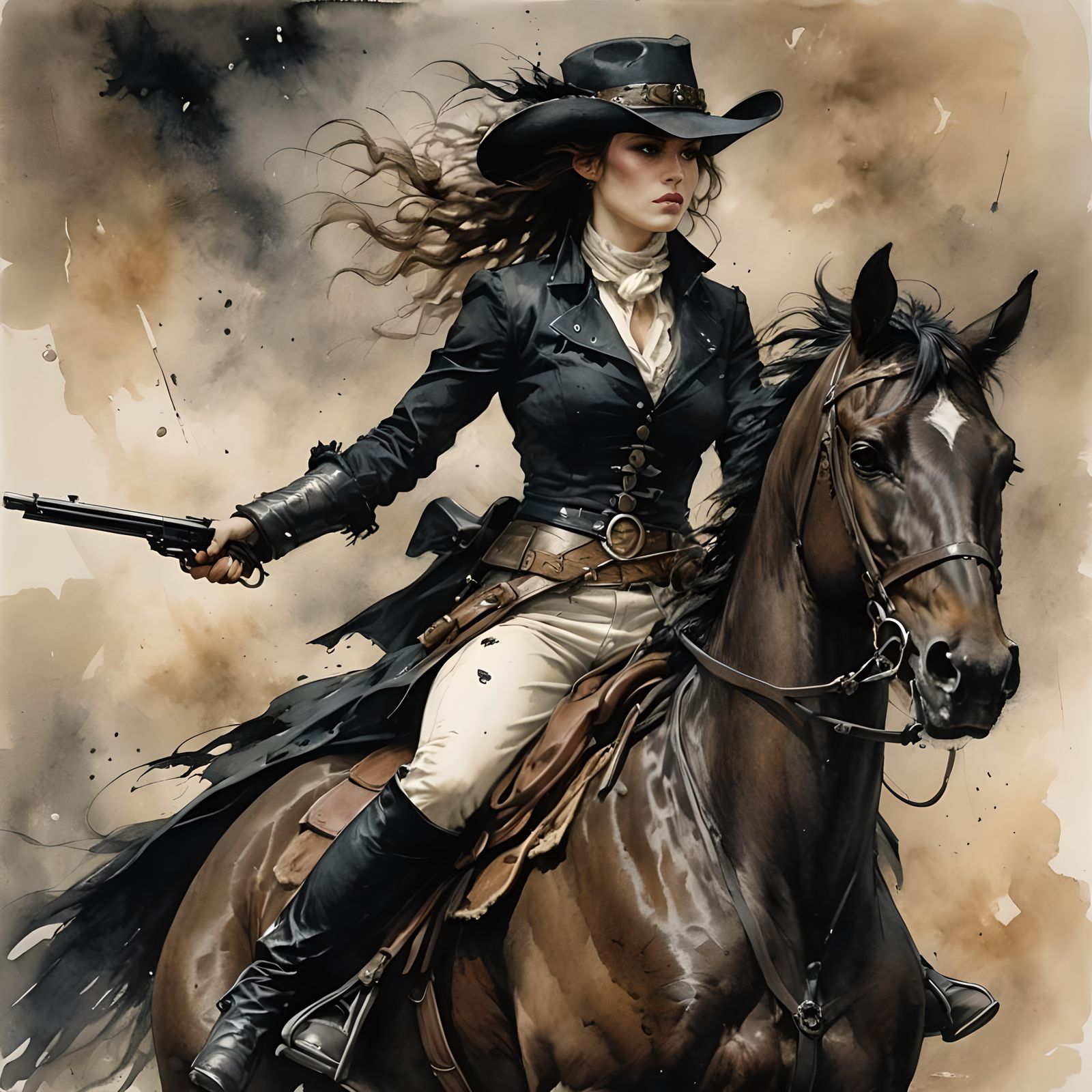 The Infamous Black Belle