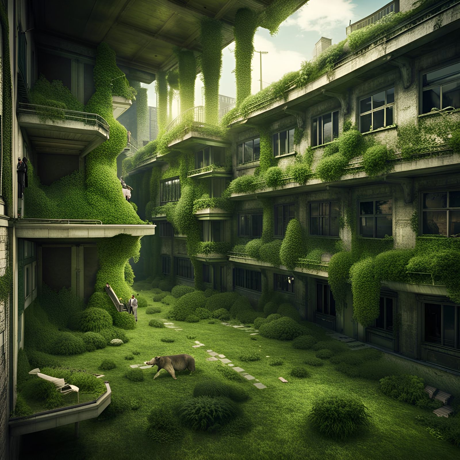 Nature Reclaims Earth After Human Extinction