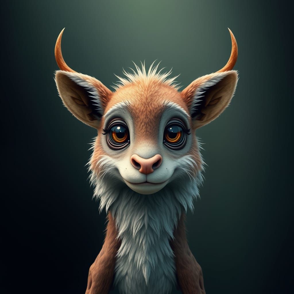 Cartoon Mouse Generated by AI