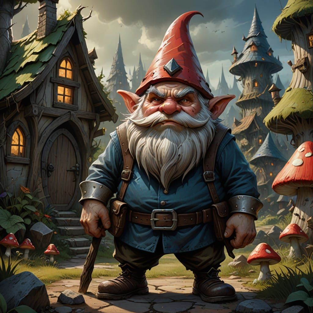 Angry large gnome 2
