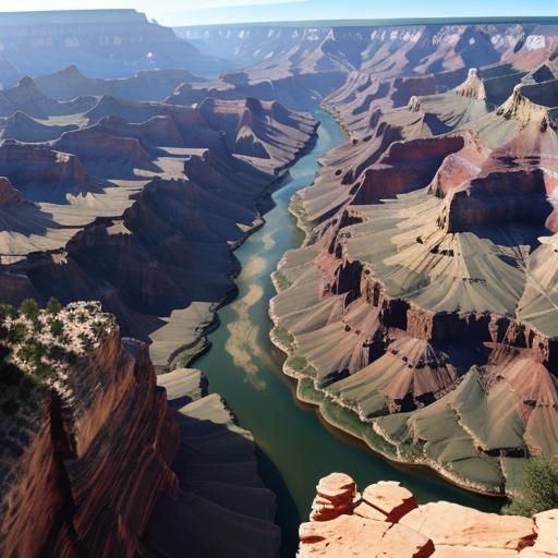AI Impression of the Grand Canyon