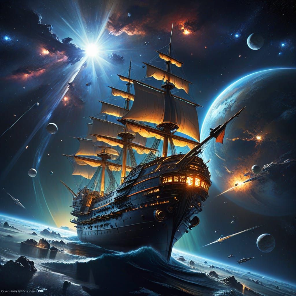 Intergalactic Space Galleon