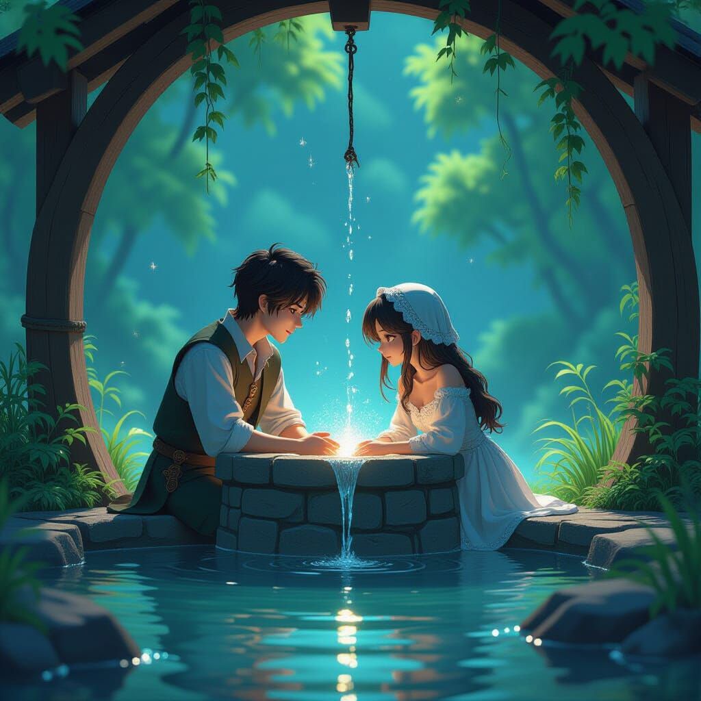 Shepherd's Vow of Love Echoes with Hunger at Wishing Well