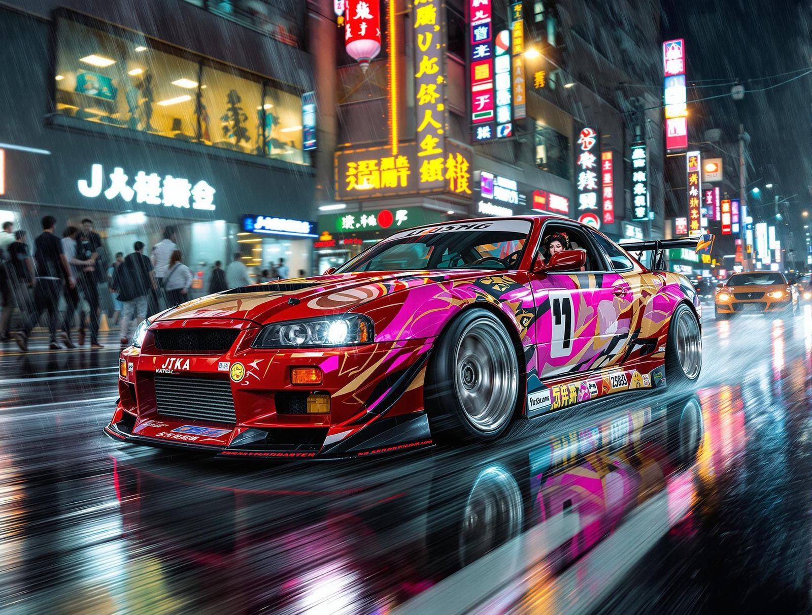 Fast and Furious 66 - Geisha Girl Takeover.