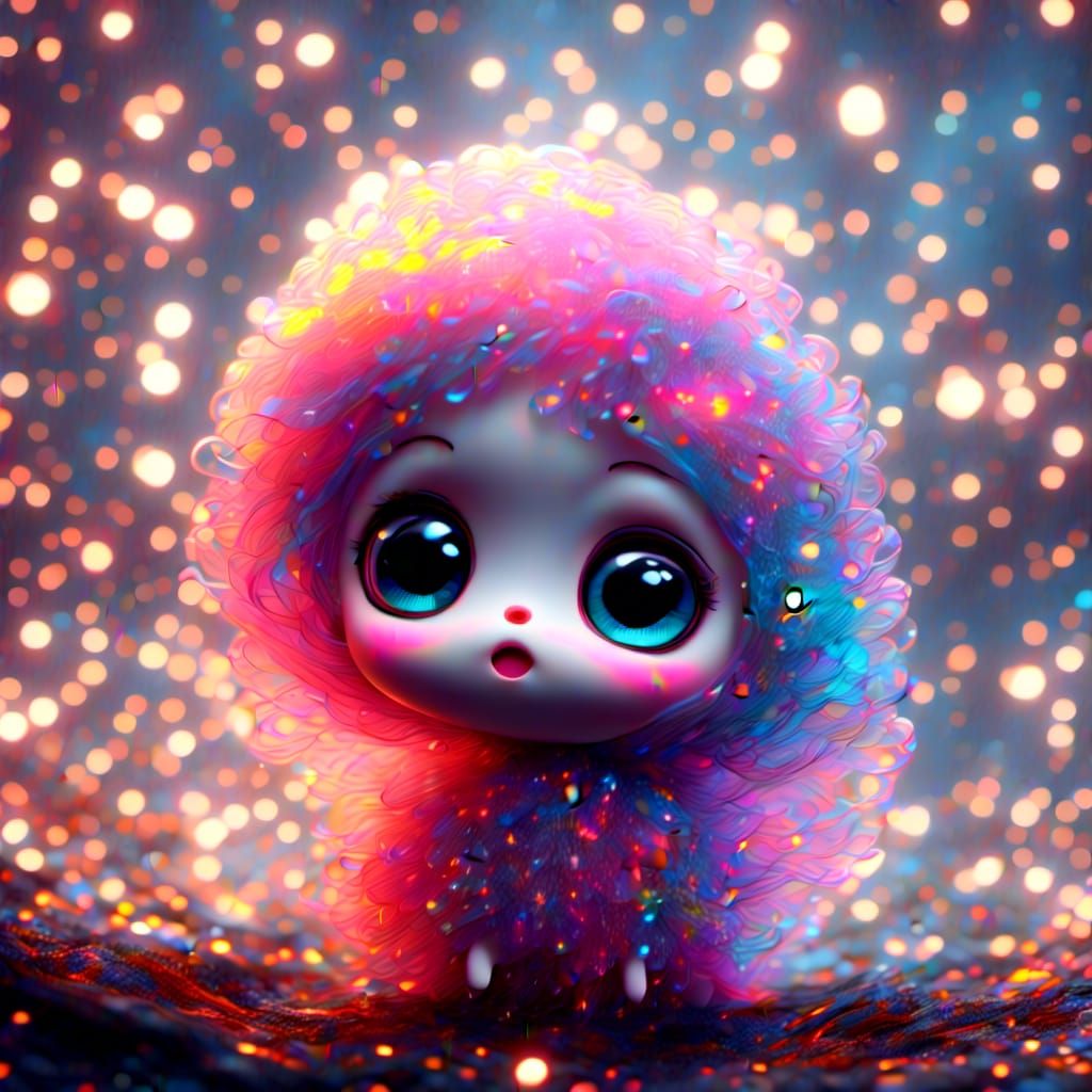 Cute, Big-Eyed Creatures Staring From the Darkness