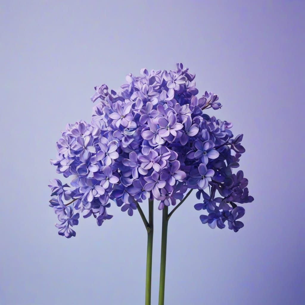 Dynamic Lilac Azure Abstract in 1900s Photograph Style