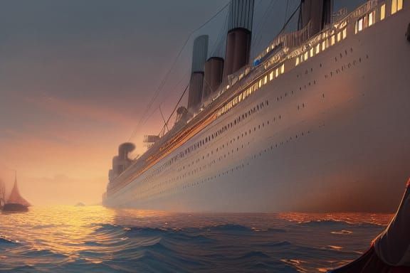 Titanic Wreck: Hyperdetailed Concept Art in Unreal Engine