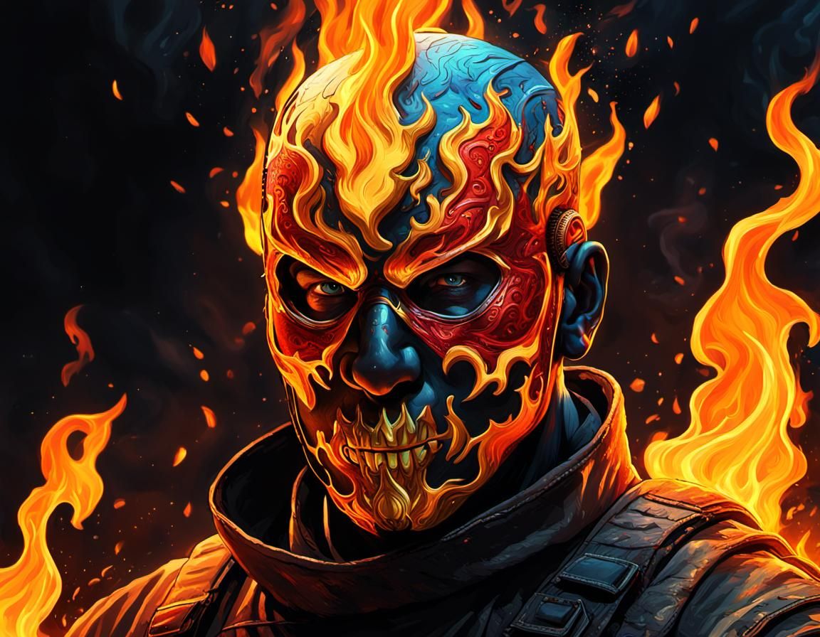 Fire man
