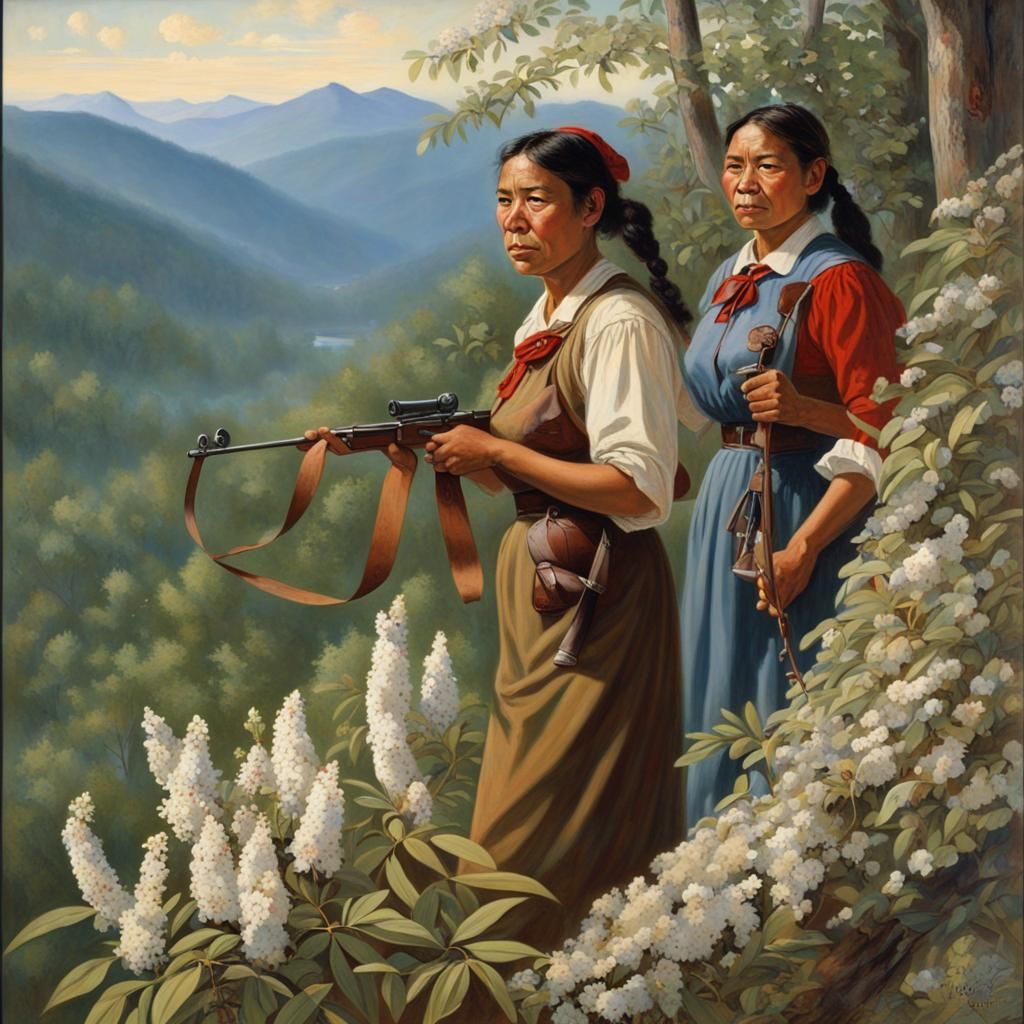 Cherokee Women on the Trail of Tears
