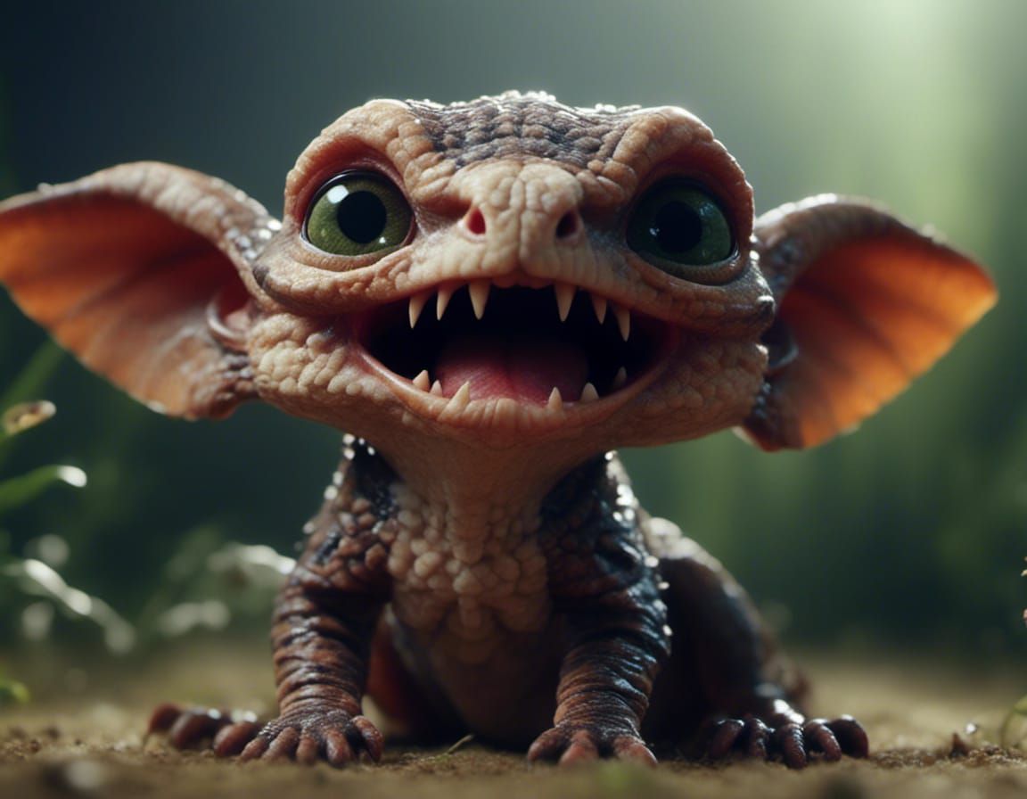 Gremlin-Cobra Hybrid in Photorealistic Style