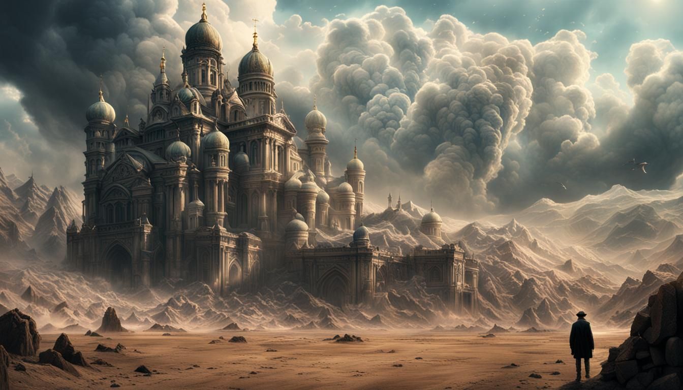 Epic Angel Dust Digital Matte Painting