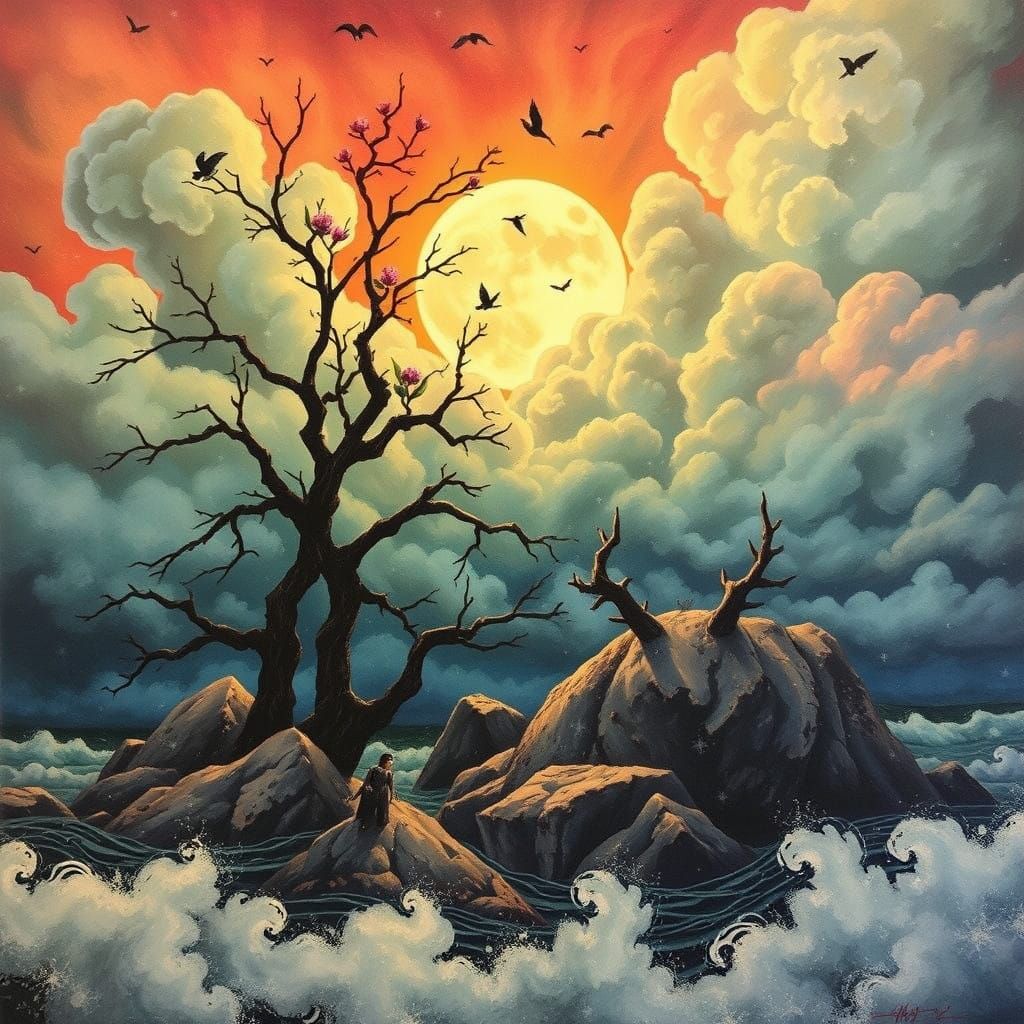 Lyrical Masterpiece of Timeless Dreams in Chromolithography ...