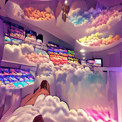 Minimalist Pastel Landscape