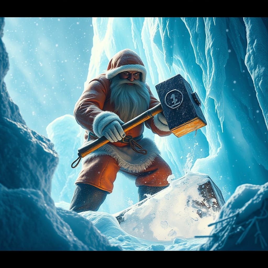 Dwarves and Winter Wonderland in Triadic Colors