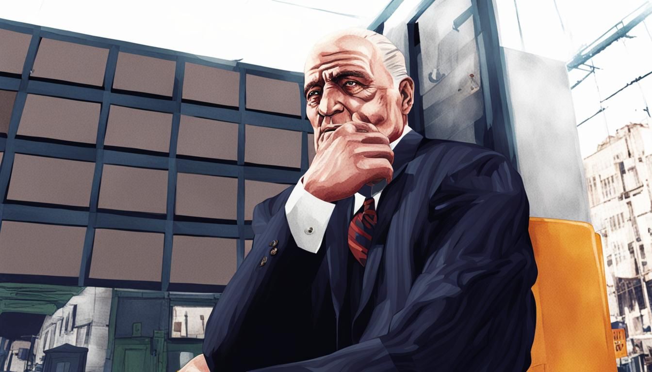 Gangster Portrait Generated by AI