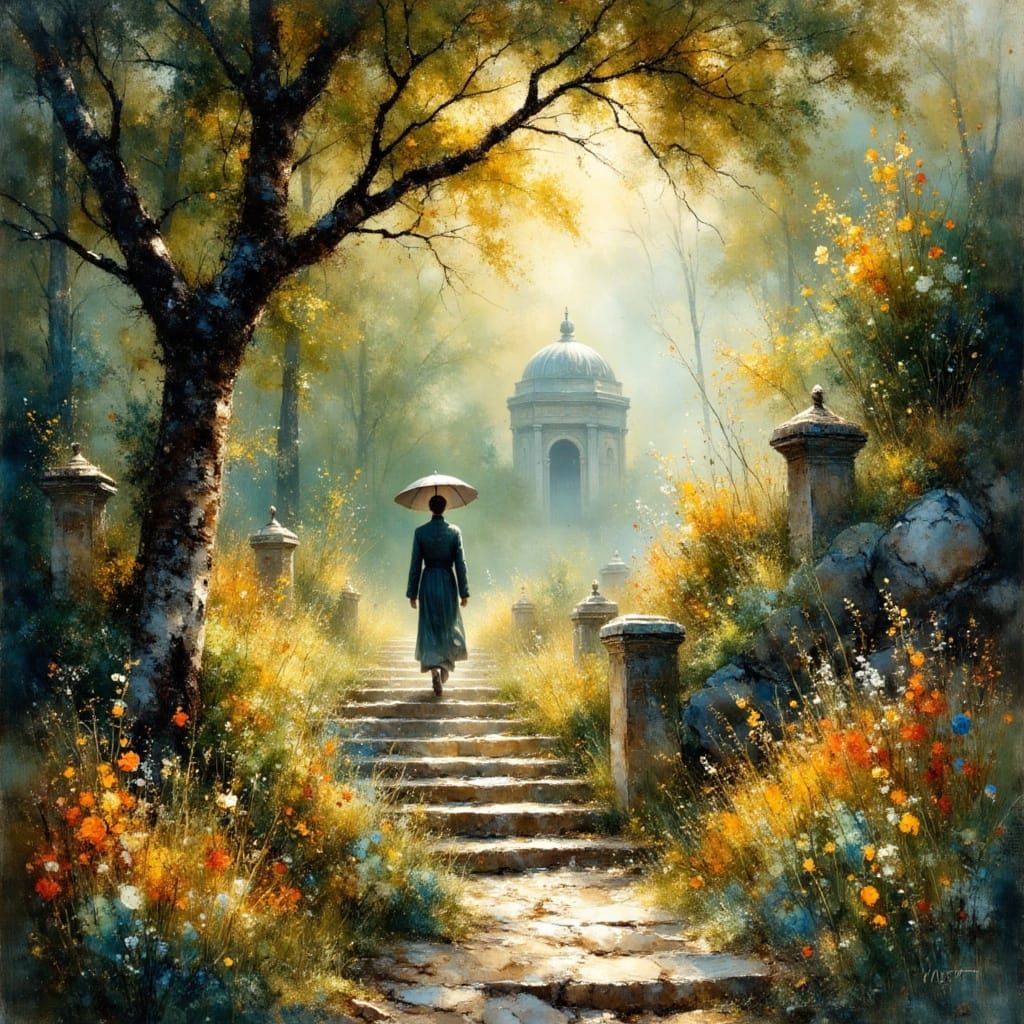 Monk's Journey: An Ethereal Path to Inner Peace