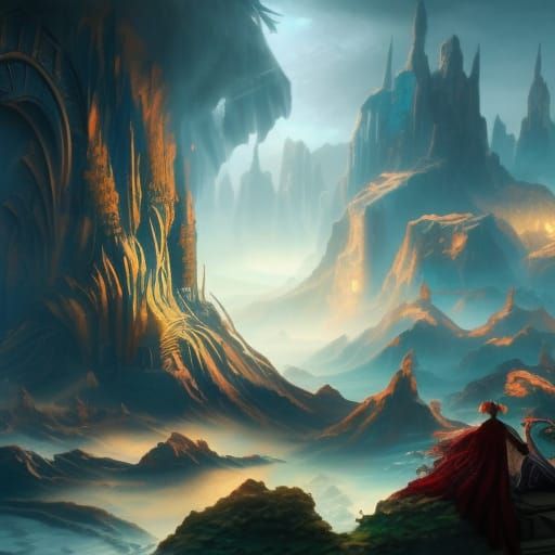 Heartbreak Fantasy Concept Art in Deep Color