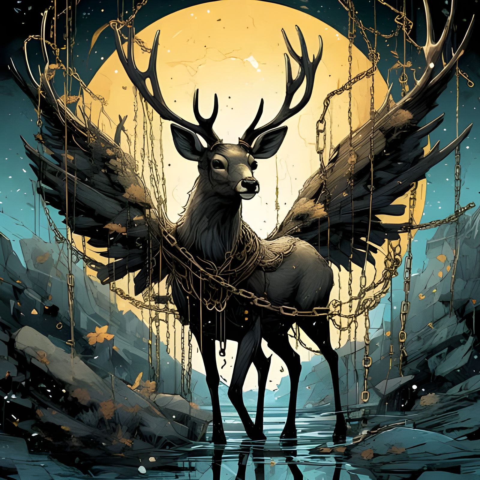 Abstract Concept of Being Captured