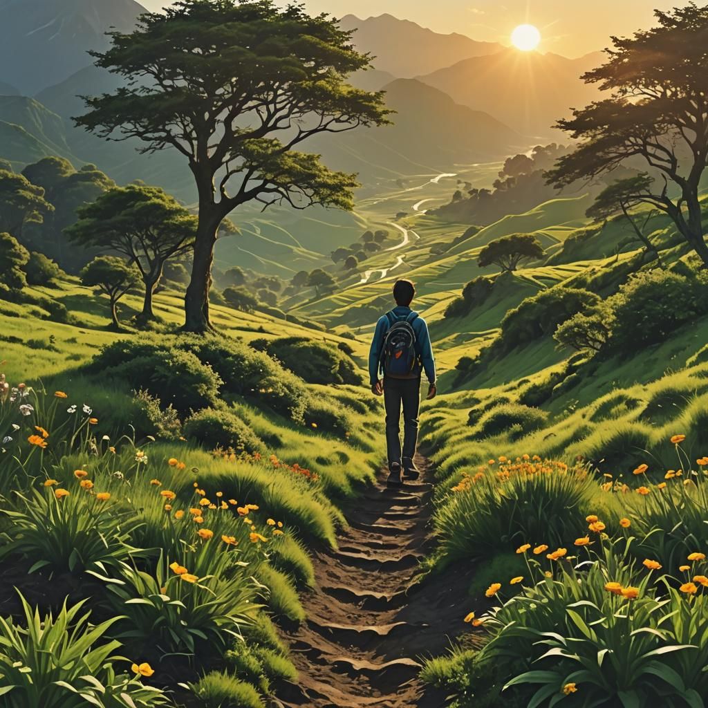 Fantastical Journey in Detailed Matte Painting