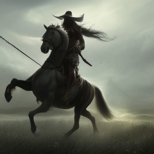 Death Rides Forth: A Matte Painting in Deep Color